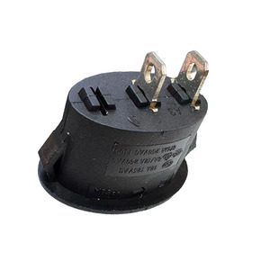 6A 250V PA66 Chất liệu ON-OFF Ellipse Rocker chuyển đổi hình bầu dục loại 2 Pin chỉ số ánh sáng cho máy pha cà phê công tắc điện cho nhà - Product Image 2