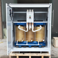 Transformateur d'isolement triphasé à sec 15-40 kVA, 660 V vers 400 V/380 V/220 V, élévateur/abaisseur de tension, avec cuivre pur
