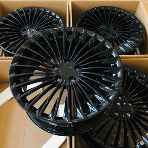 Custom 19-20 pollici 5x112 R18 nero argento raggio in alluminio forgiato 6061 T6 ruote 25mm ET Design per W205 Maybach - Product Image 2