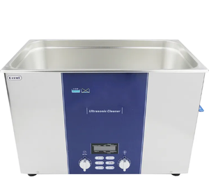 เครื่องทำความสะอาด28L อัลตราโซนิกพร้อมเครื่องตั้งเวลาทำความร้อนใช้สำหรับห้องทดลองอิเล็กทรอนิกส์เครื่องทำความสะอาดแบบอัลตราโซนิกอุตสาหกรรมพร้อมเครื่องกำจัดแก๊สเครื่องกวาดชีพจร - Product Image 1