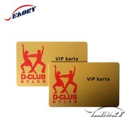 Carte de crédit master intelligente à puce EMV, impression personnalisée