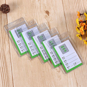 La fábrica vende como pan caliente Tarjeta impermeable Tarjeta de embalaje transparente Tarjeta de información, se puede instalar ID, tarjeta bancaria - Product Image 6