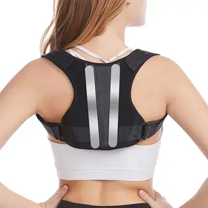 可调节弹性背带塑身紧身胸衣胸部姿势矫正器女性肩部支具