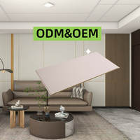 Panneaux muraux décoratifs modernes classiques en WPC insonorisés, ignifuges, durables, imperméables avec design 3D pour l'intérieur de la maison