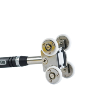Portable Handheld Thermocouple with Wheel High Accuracy Fast Response Thermocouple for Moving Surface Various Specifications