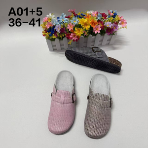 Sandalias <span class=keywords><strong>Birkenstock</strong></span> de <span class=keywords><strong>Plataforma</strong></span> con Hebilla y Punta Cerrada para Mujer, Tendencia de Moda, Exportación, Gran Venta - Product Image 4