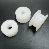 Rouleau de guidage plat en nylon pour courroie, personnalisé OEM, haute qualité, en plastique, pour usage industriel (PP, PE, PU, POM, PEEK)