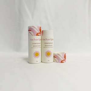 หลอดกระดาษคราฟท์สีขาวรักษ์โลกแบบดันขึ้น พิมพ์ลายพื้นผิวได้ตามต้องการ สำหรับผลิตภัณฑ์ดูแลริมฝีปากและครีมกันแดดแบบทำเอง - Product Image 3