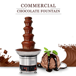 Fuente de Chocolate Comercial de Múltiples Niveles en Oferta, Máquina Eléctrica de Cascada de Chocolate de 4-7 Niveles para Buffet de Hotel, Eventos de Boda - Product Image 5