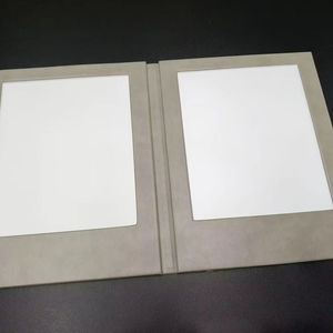 Personalized Pu Leather Menu <b>Book</b> Holder Led Menu Cover <b>for</b> bar club Custom Size Two Sided Led Restaurant Menu Display - Product Image 1