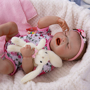 Bayi mobil <span class=keywords><strong>Dolly</strong></span> 22 pernapasan Zoro roda buatan tangan bergerak ekan bayi Muneco Silicona tidur Vajilla balita Reborn boneka - Product Image 6