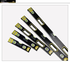 أداة قياس صناعية من الألومنيوم بطول 1 متر مع مغناطيس قوي ودقة عالية مصنوعة من الحديد الزهر - Product Image 2