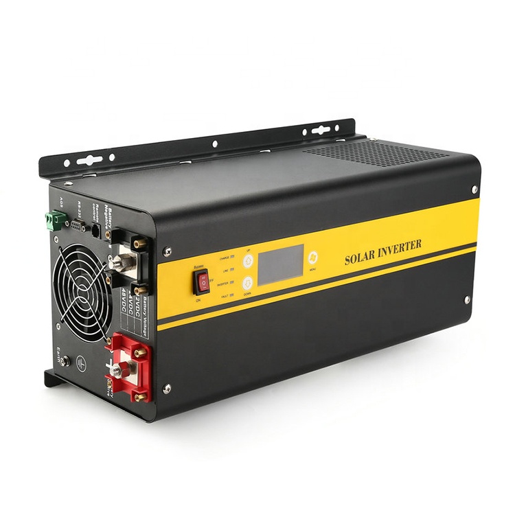 Inverter 4000w 5000w Sine Wave 12v 24v 48v Dc To Ac 110v 220v Solar Inverter Hybrid