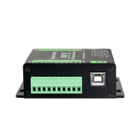 WaveShare FT4232HL Modul Konversi Port Serial Terisolasi USB RS232/485/422/TTL Kelas Industri untuk Komunikasi Jaringan