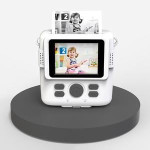 2.4 "HD màn hình 800mAh pin 681 trẻ em trẻ em an ninh đồ chơi kỹ thuật số DIY tự động ngay lập tức chụp ảnh máy in máy ảnh - Product Image 4