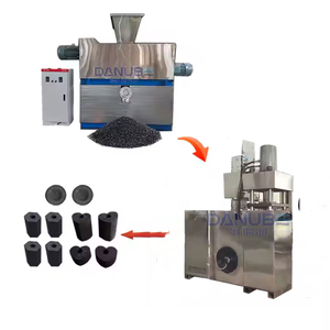 Ligne de production de charbon de bois de haute qualité pour barbecue et chicha, moulé par carbonisation à partir de sciure de bois - Product Image 1