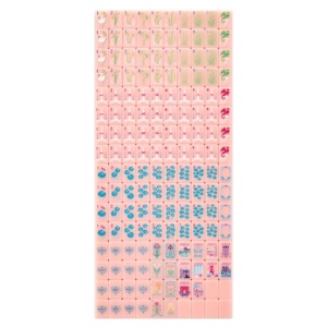 Tuiles de Mahjong Personnalisées Paris Romance en Acrylique Lavande Lilas de Luxe avec <span class=keywords><strong>Tour</strong></span> Eiffel Personnalisée pour le Divertissement - Product Image 6