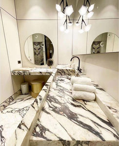 Marbre Calacatta Viola italien naturel de luxe 2026 pour plans de toilette et lavabos - Product Image 6