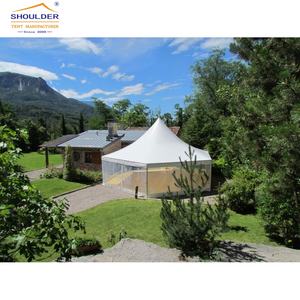 Carpa de Aluminio Blanca Tipo Chapiteau - Gran Carpa Exterior para Bodas, Eventos Religiosos y Multitudes, 100 Personas, Impermeable y Resistente a los Rayos UV - Product Image 3