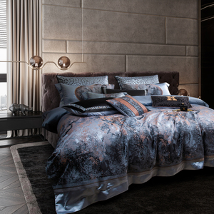 Bộ bốn mảnh và nhiều mảnh của thổ cẩm nhuộm và thêu bông dài - Product Image 3