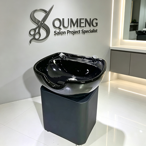 อ่างล้างผมเคลื่อนที่แบบพกพา ZQ ขายดี พร้อมถังเก็บน้ำ อ่างแชมพูสำหรับร้านทำผม - Product Image 1