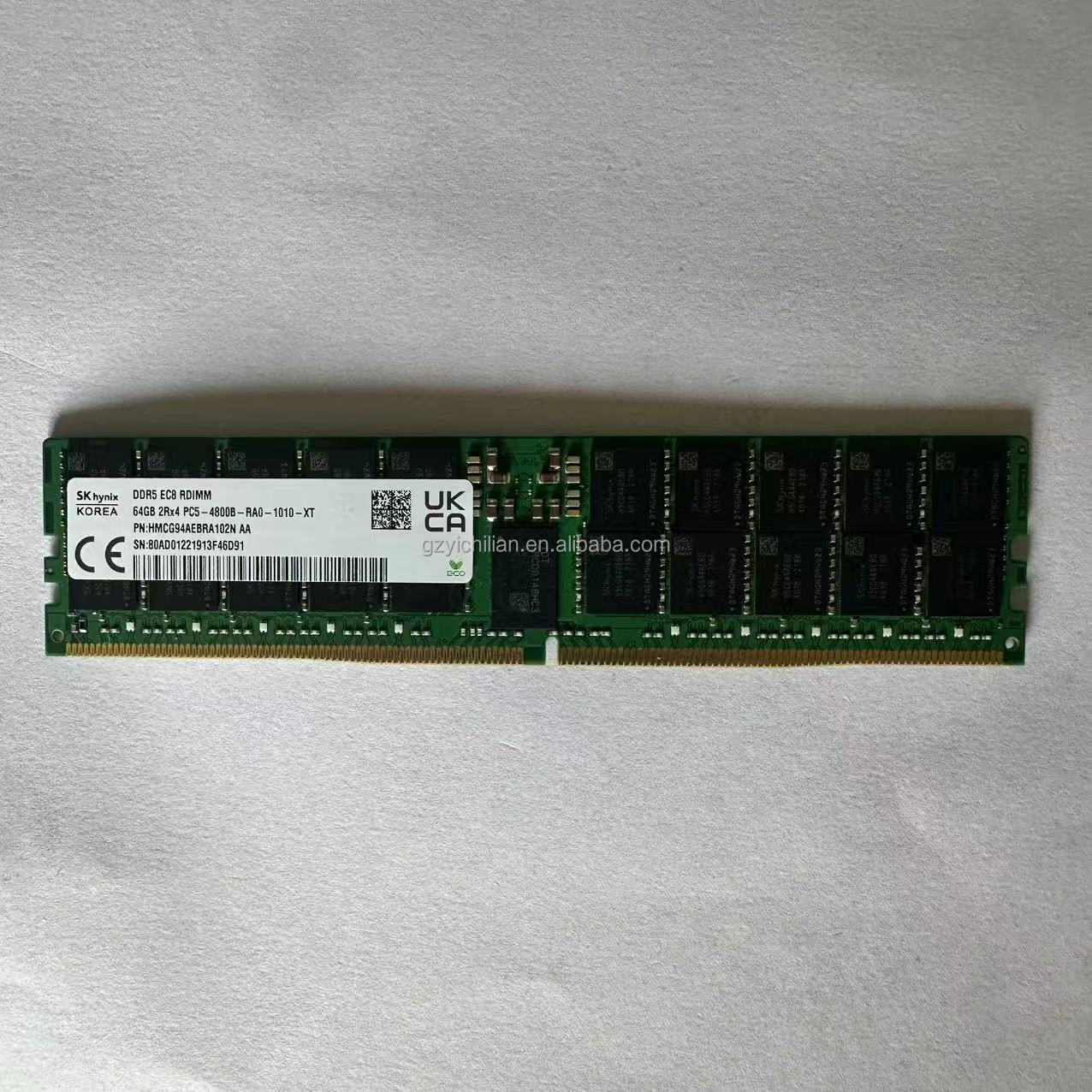 Sk/hynix 64GB DDR5 PC5-4800 ECC REG Memory for Servers