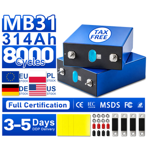 EU Stock EVEMB31 314ah 3.2V Lifepo4 Batterij Energieopslagsysteem Cel Lifepo4 314ah Lifepo4 Batterij voor Energieopslag - Product Image 1