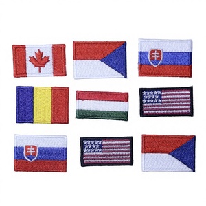 Écusson brodé personnalisé de divers drapeaux nationaux du monde, <span class=keywords><strong>petit</strong></span> badge brodé, écusson de drapeau de <span class=keywords><strong>pays</strong></span> à repasser - Product Image 1