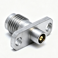 Adaptateur Connecteur RF Coaxial 2,92 mm 2.92-KFD, Connecteur K 40 GHz 50 Ohms Mâle-Femelle, Adaptateur Connecteur RF Micro-ondes de Précision