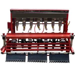 Semoir de blé multifonctionnel à moteur agricole, avec pieds découpés, pour semis en bande de 6 à 18 rangs, adapté à la culture à sec du riz et à la fertilisation sans labour - Product Image 1