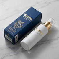 Ensemble d'emballages de luxe pour soins de la peau, flacon en verre blanc 30 ml 50 ml, flacon de sérum haut de gamme, pompe à lotion avec boîte en tube de papier personnalisée