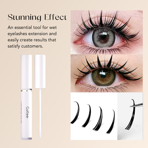 Cils Gollee avec logo personnalisé, nouvelle tendance <span class=keywords><strong>2023</strong></span>, effet mouillé, cils naturels recourbés, extension de cils, stylo à cils effet mouillé - Product Image 3