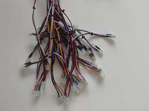 Elektromanyetik Ocak ve Yağ Çıkarıcı için Kırmızı ve Beyaz Kurdele Özelleştirilebilir Çift Uçlu Elektronik Bağlantı Kablosu - Product Image 4