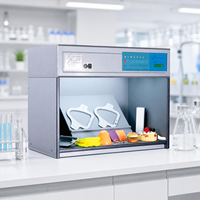 BIOSTLLAR T60-5 Color Light Box with Five Standard Light Sources for Color Matching Inspection with Metamerism Testing