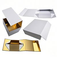 Caja de Cartón Corrugado para Regalos, con Estampado en Relieve, Estilo Moderno y Lujoso, Materiales Reciclados, Tamaño y Color Personalizables, 23x13x7 Pulgadas