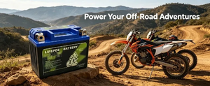 Batería de Motocicleta LiFePO4 de 12V 2.5Ah, 12.8V con BMS Integrado, Batería de Fosfato de Hierro y Litio de Alto CCA para Motocicleta y ATV - Product Image 4