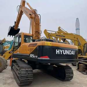 Orijinal HYUNDAI Kullanılmış 305LC-9T Ekskavatör İyi Durumda 30 Ton Paletli Kazıcı Pompa 196KW Güç 2020 Model Test Edilmiş İncelendi Sıfır Durumda - Product Image 2