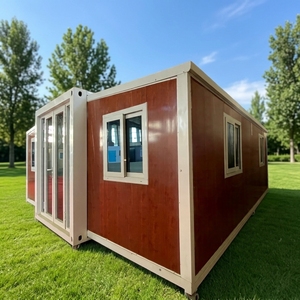 Maisons préfabriquées en vente directe : Conteneur extensible de 20 pieds et 40 pieds <span class=keywords><strong>avec</strong></span> cuisine, prix maison préfabriquée de luxe mobile - Product Image 1