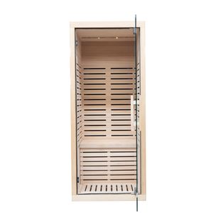 Sauna de Infrarrojos Lejanos de Grado Comercial con Terapia de Luz Roja Opcional, OEM ODM, Calefacción Eléctrica de Madera Maciza de Hemlock - Product Image 5