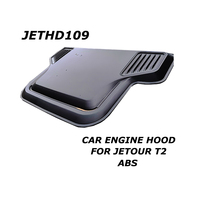 Couvercle de capot moteur avant noir d'usine JetourT2 en ABS pour Chery Jetour T2 OEM 4x4 tout-terrain