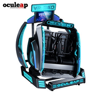 VR Game <span class=keywords><strong>Machine</strong></span> 9D Flying Simulator Dos personas VR/AR/MR Equipment Gaming Commercial Coin y sistemas de pago con tarjeta de crédito VR 360 - Product Image 3