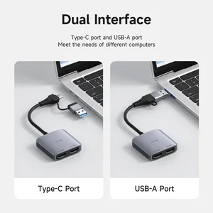 Thẻ quay video Hagibis tương thích HDMI với thẻ ghi âm A/C USB 1080p với vòng lặp 4k để chuyển đổi <span class=keywords><strong>Xbox</strong></span> PS4/5 phát trực tiếp - Product Image 3