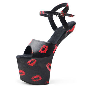 Chaussures de travestissement érotiques imperméables de grande taille, style Taiwan, pour strip-tease et pole dance, sans talon, modèle populaire sur internet, rehaussantes, pour une longueur de <span class=keywords><strong>jambe</strong></span> accrue - Product Image 2