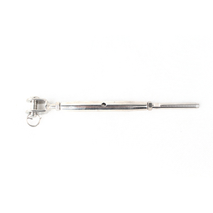 タイプステンレススチールクローズボディターンバックルフォーク & スウェージケーブル手すりテンショナー付き - Product Image 1