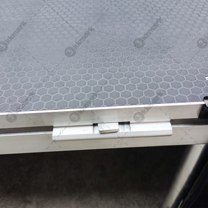 Kkmark การตั้งค่าน้ำหนักเบาปรับความสูงได้แบบพกพาสำหรับคอนเสิร์ตงานแต่งงานกลางแจ้งเวทีอลูมิเนียมแบบพกพา - Product Image 5