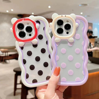 Coque de téléphone souple en forme de vague mignonne pour Tecno Pova5 Spark20 Camon 20, étui personnalisé pour Itel Infinix Hot40 Smart8