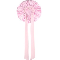 Bonnet en satin de luxe pour dormir, bonnet en soie pour cheveux bouclés, bonnet de nuit doux en satin avec large bande réglable pour femmes