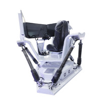 6Dof F1 Cockpit Racing Car Simulator Parque de atracciones interior 3 Pantalla Simulador de conducción de automóviles