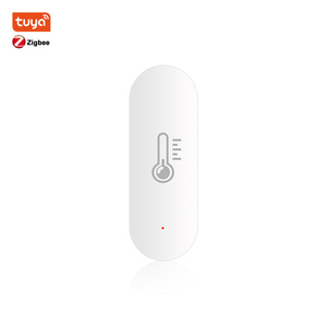<span class=keywords><strong>Sensor</strong></span> Inteligente Zigbee Tuya LEDEAST WSD500, Dispositivos Inteligentes para el Hogar con Controles de Alexa y Google, Temperatura y Humedad - Product Image 6