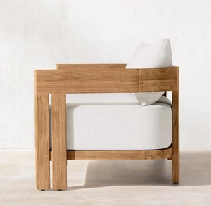 Meubles <span class=keywords><strong>de</strong></span> patio, ensemble <span class=keywords><strong>de</strong></span> <span class=keywords><strong>salon</strong></span> <span class=keywords><strong>de</strong></span> <span class=keywords><strong>jardin</strong></span> luxueux, canapé en teck d'extérieur et meubles en bois - Product Image 5
